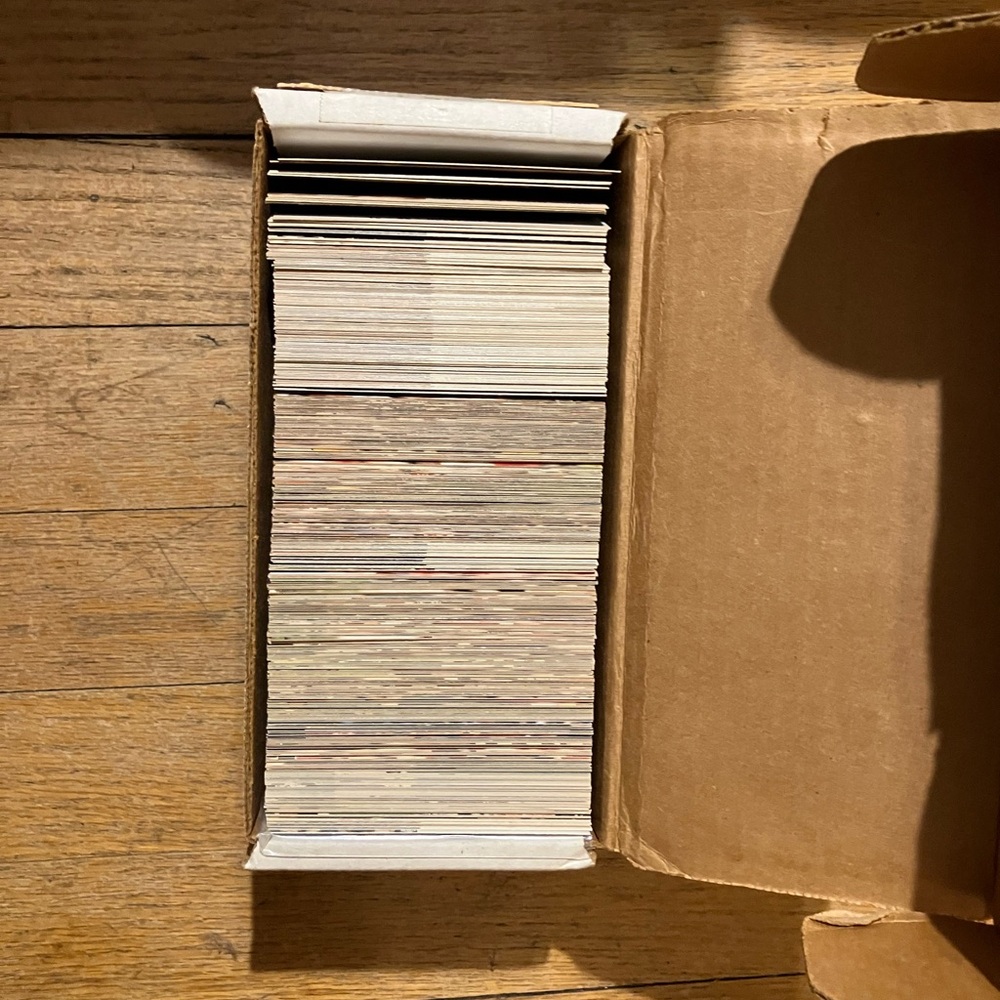 NFL Trading Card Collection in Box